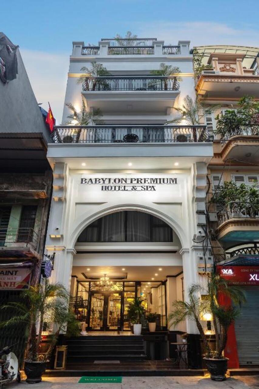 Babylon Premium Hotel & Spa Hanoi Bagian luar foto