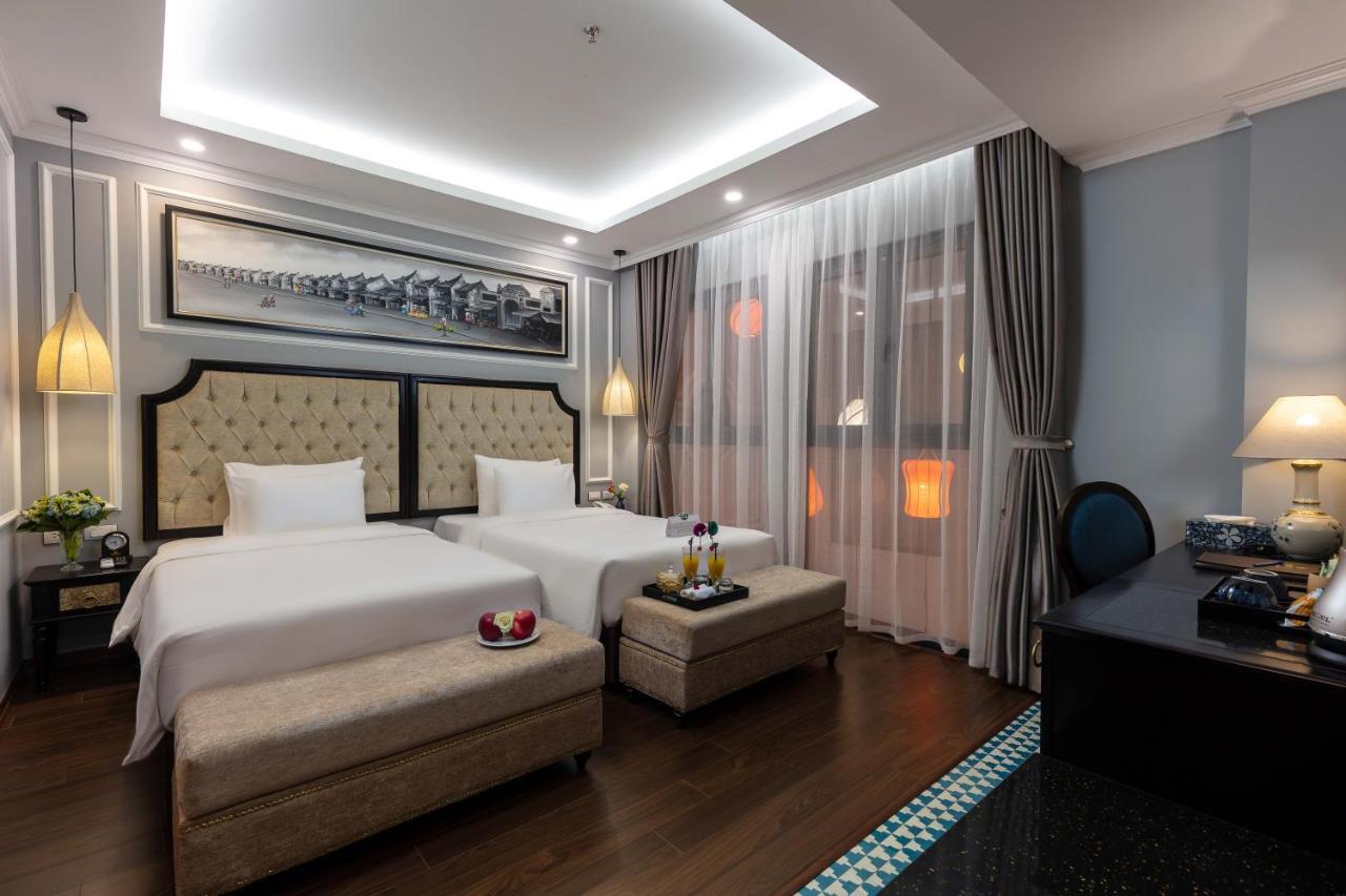 Babylon Premium Hotel & Spa Hanoi Bagian luar foto