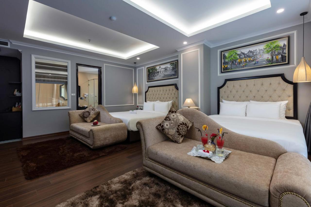 Babylon Premium Hotel & Spa Hanoi Bagian luar foto