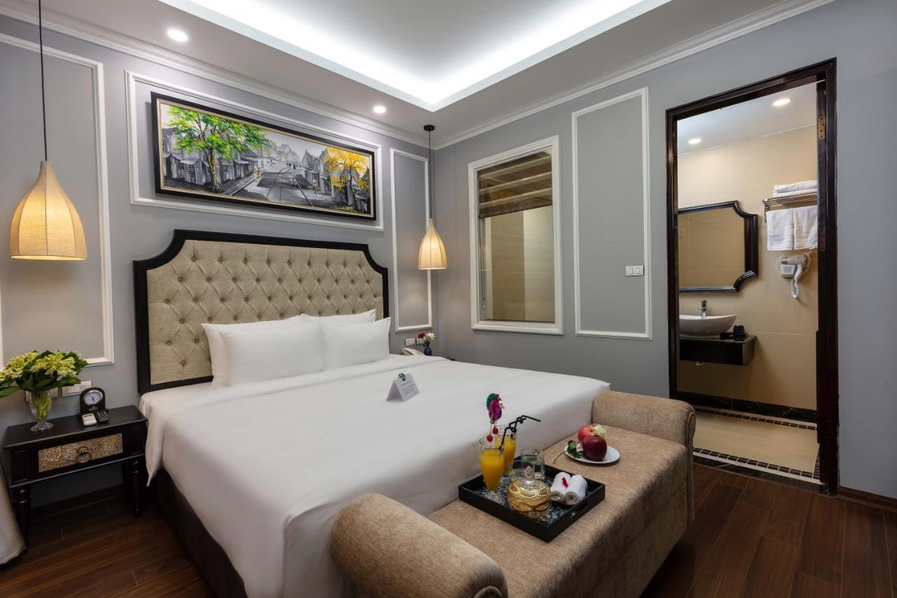 Babylon Premium Hotel & Spa Hanoi Bagian luar foto