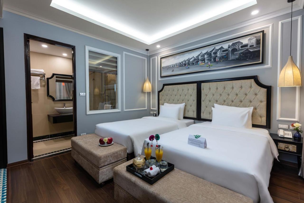 Babylon Premium Hotel & Spa Hanoi Bagian luar foto