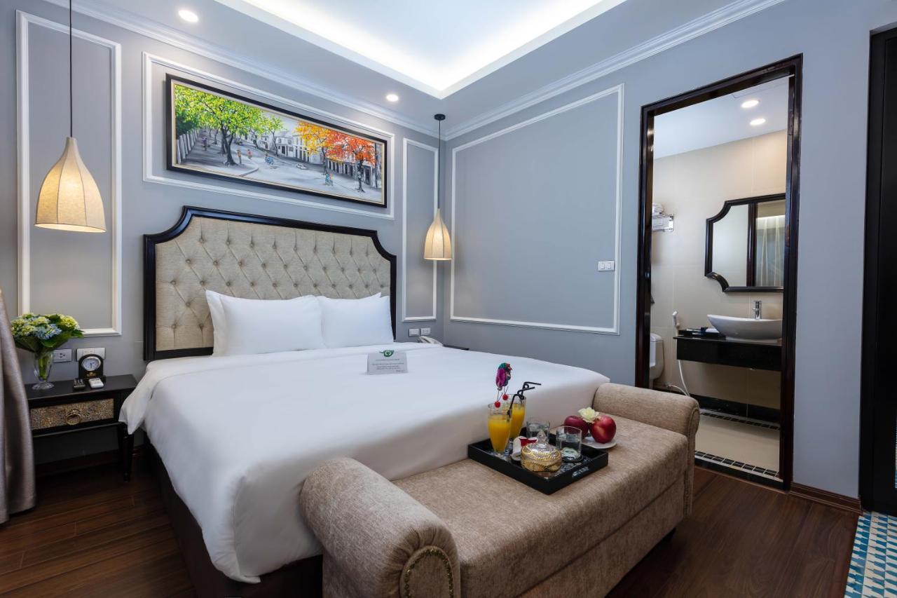 Babylon Premium Hotel & Spa Hanoi Bagian luar foto