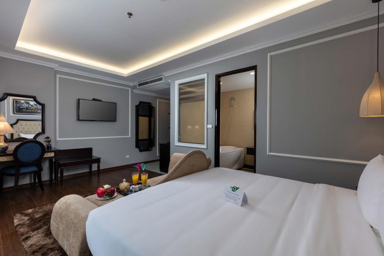 Babylon Premium Hotel & Spa Hanoi Bagian luar foto